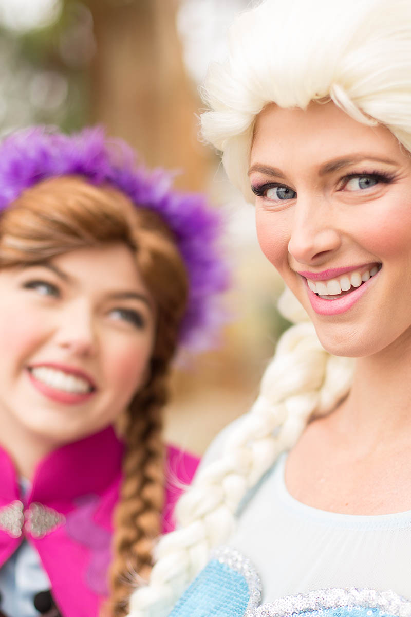 Frozen elsa and anna party character for kids in jacksonville