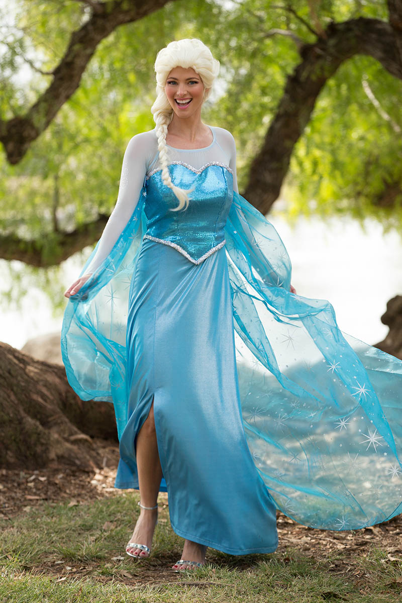 Princess elsa party character for kids in jacksonville