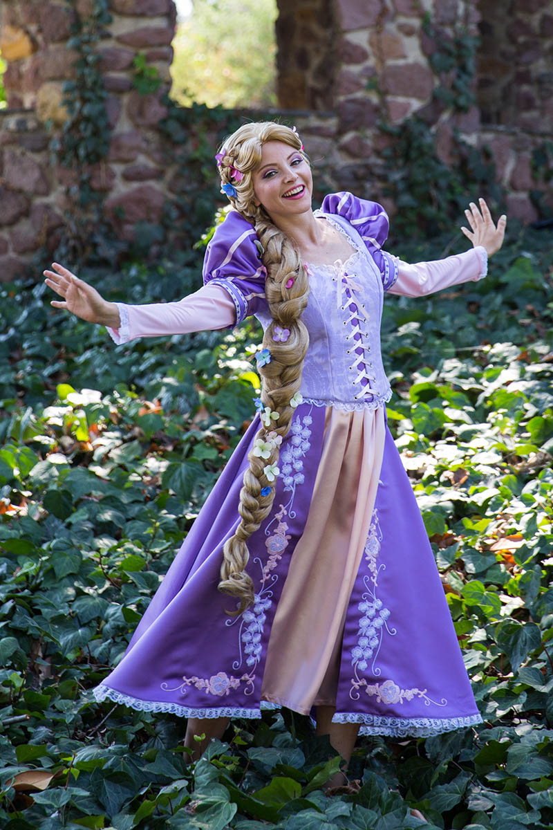 Rapunzel party character for kids in jacksonville