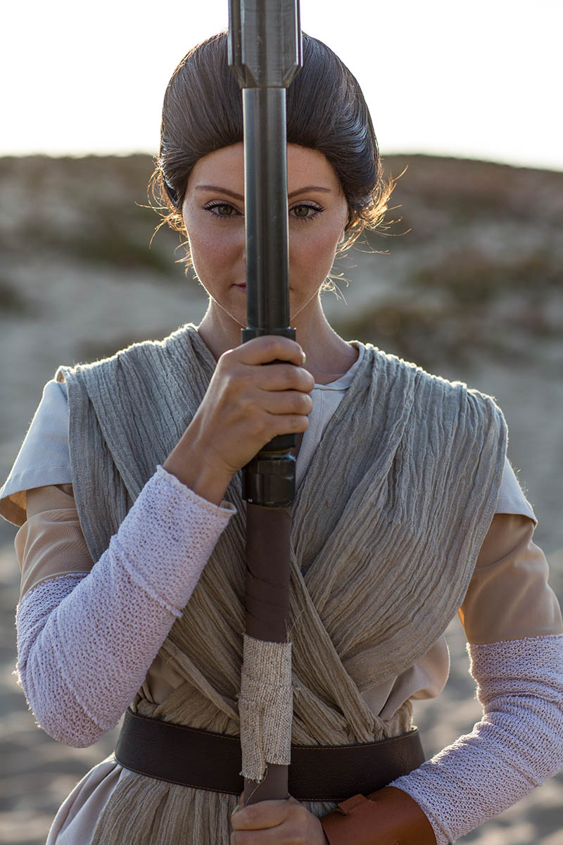 rey from star wars party character for hire for kids birthday parties